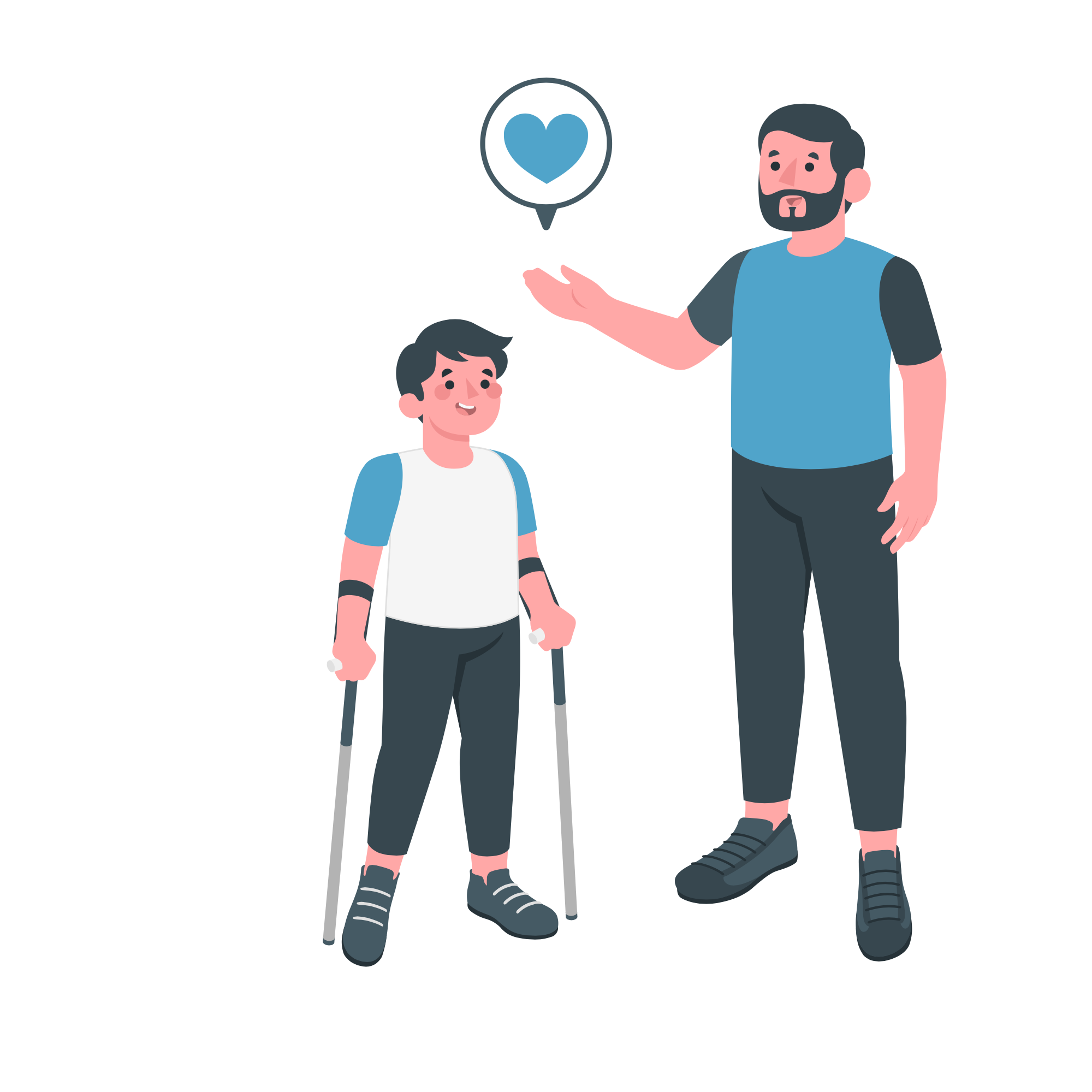 family with a disabled child-amico